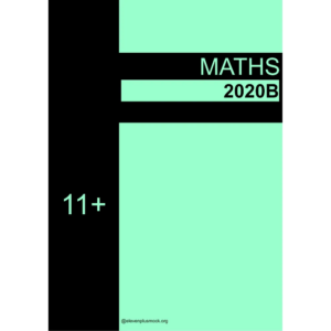 Maths Paper B 2020 Question with Answer